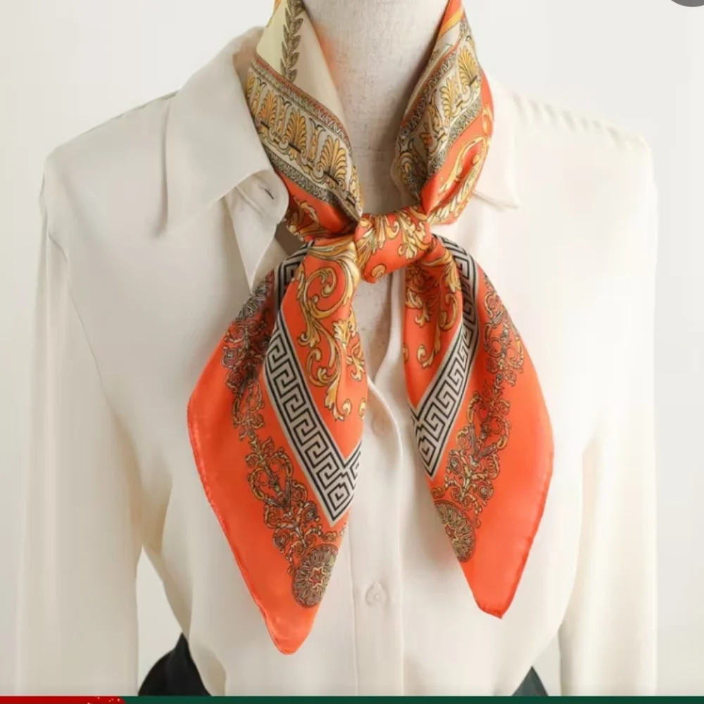 New Fashion Square Baroque Style Scarf